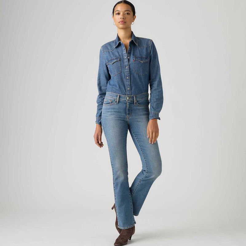 Levis 315 Shaping Bootcut Camp Denim Jeans image number 2